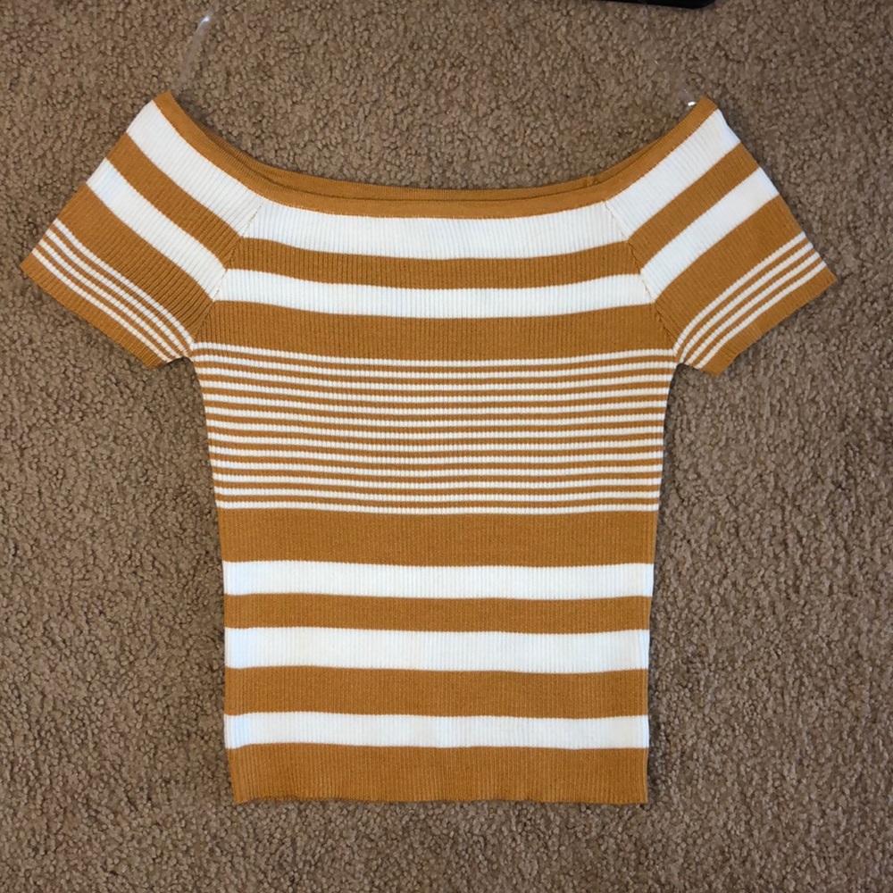 Charlotte Russe Off the shoulder summer top